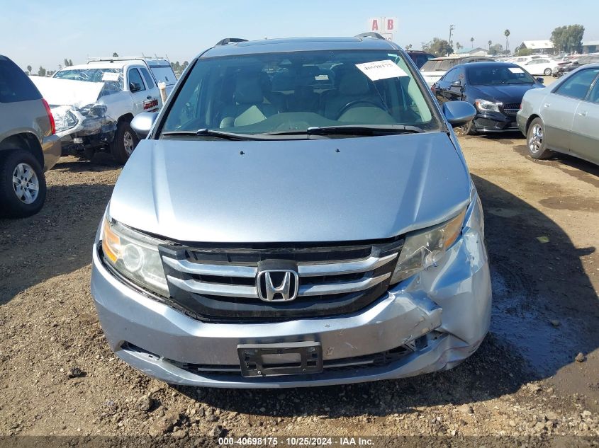 2014 Honda Odyssey Ex-L VIN: 5FNRL5H6XEB036016 Lot: 40698175