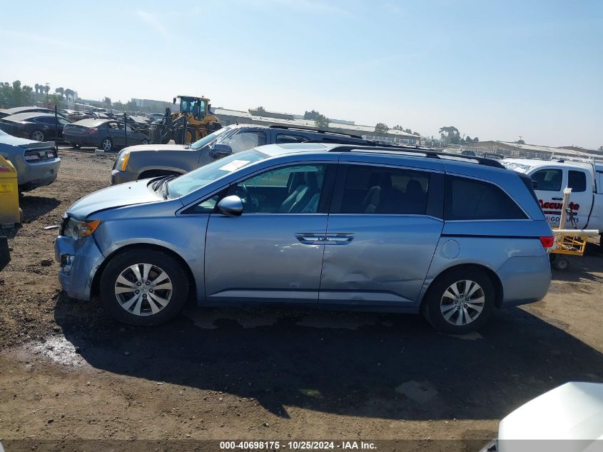 2014 Honda Odyssey Ex-L VIN: 5FNRL5H6XEB036016 Lot: 40698175