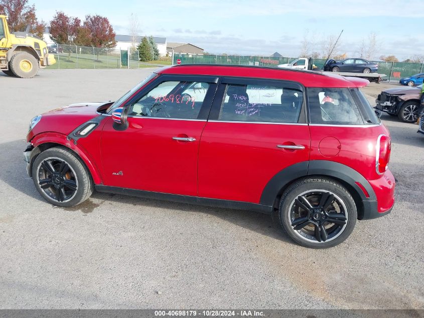 2015 Mini Countryman Cooper S VIN: WMWZC5C51FWP49282 Lot: 40698179