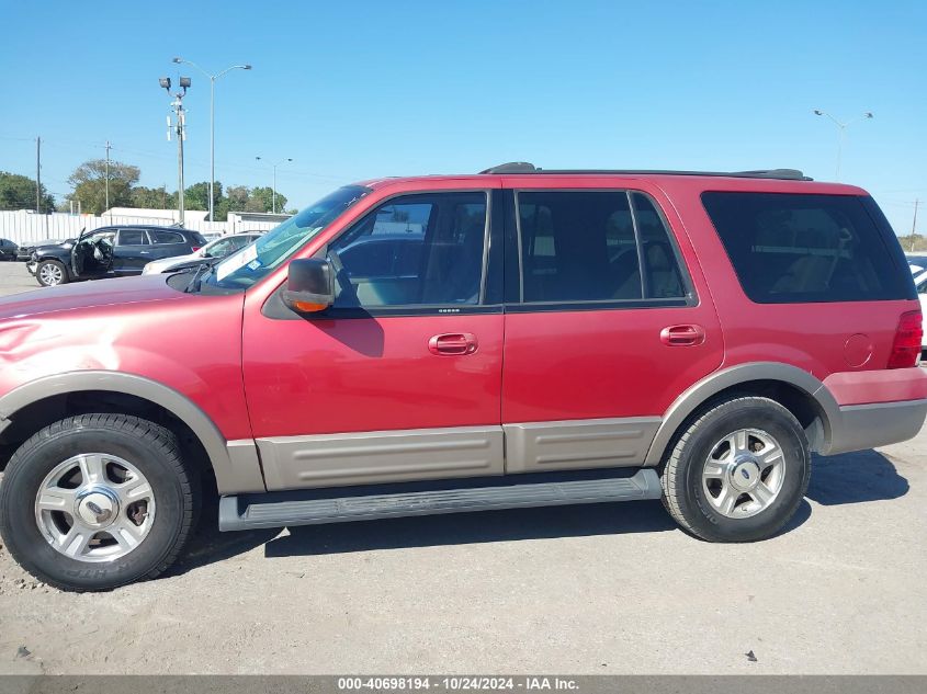 2003 Ford Expedition Eddie Bauer VIN: 1FMEU17L63LA35527 Lot: 40698194