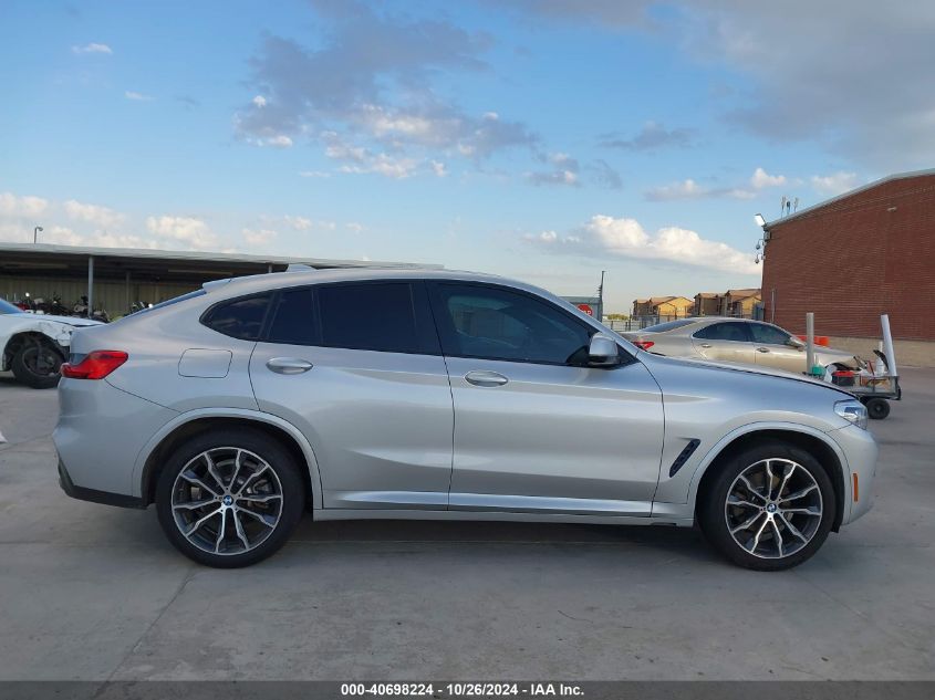 2019 BMW X4 xDrive30I VIN: 5UXUJ3C55KLG54504 Lot: 40698224