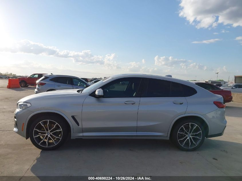 2019 BMW X4 xDrive30I VIN: 5UXUJ3C55KLG54504 Lot: 40698224