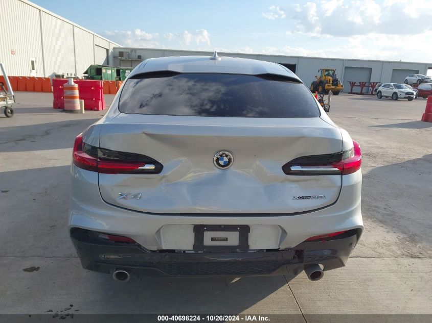 2019 BMW X4 xDrive30I VIN: 5UXUJ3C55KLG54504 Lot: 40698224