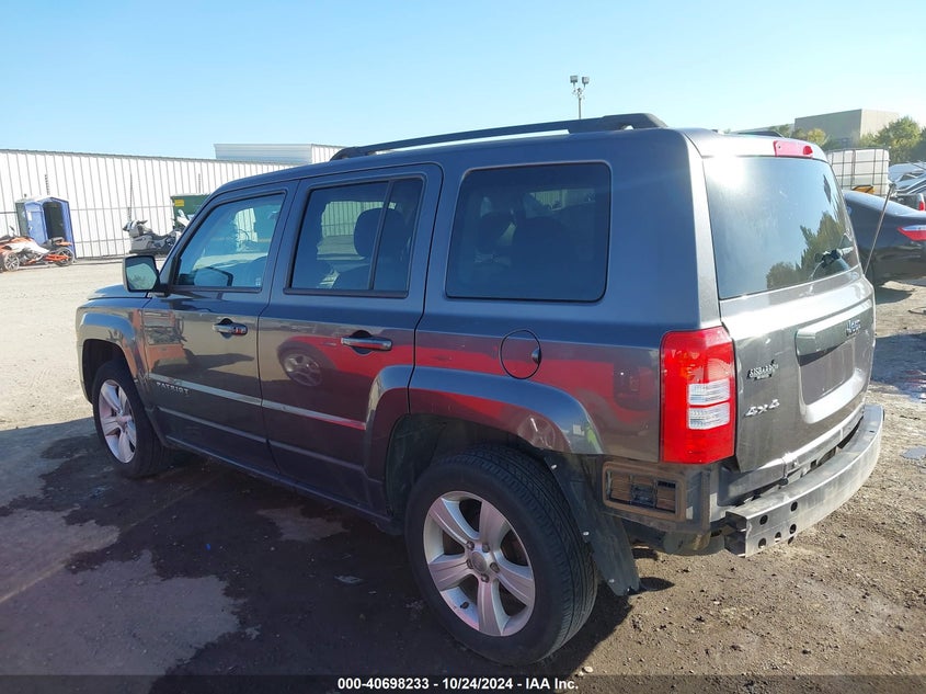 2016 JEEP PATRIOT LATITUDE - 1C4NJRFB9GD668219