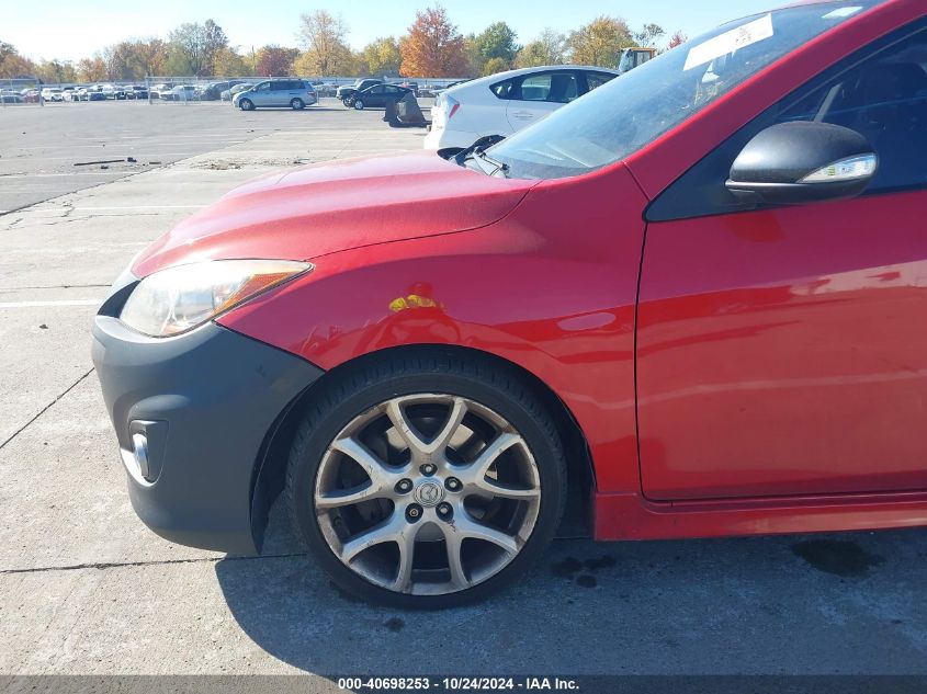 2012 Mazda Mazdaspeed3 Touring VIN: JM1BL1L34C1681970 Lot: 40698253