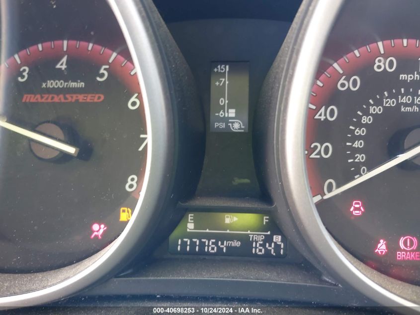 2012 Mazda Mazdaspeed3 Touring VIN: JM1BL1L34C1681970 Lot: 40698253