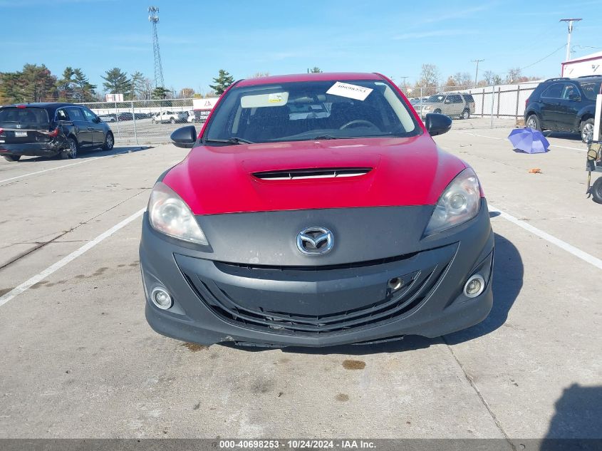 2012 Mazda Mazdaspeed3 Touring VIN: JM1BL1L34C1681970 Lot: 40698253