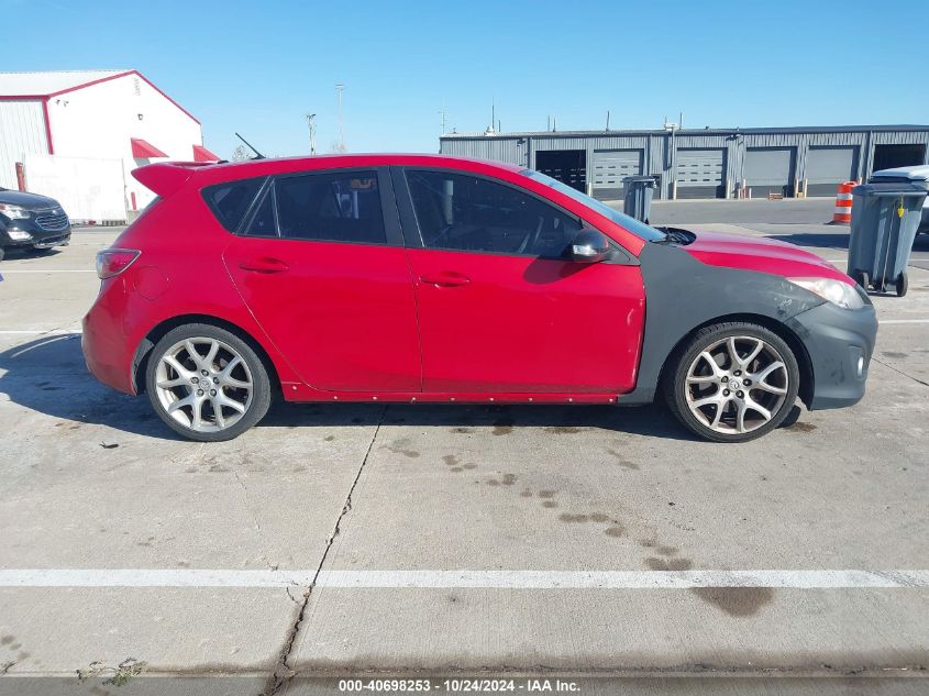 2012 Mazda Mazdaspeed3 Touring VIN: JM1BL1L34C1681970 Lot: 40698253