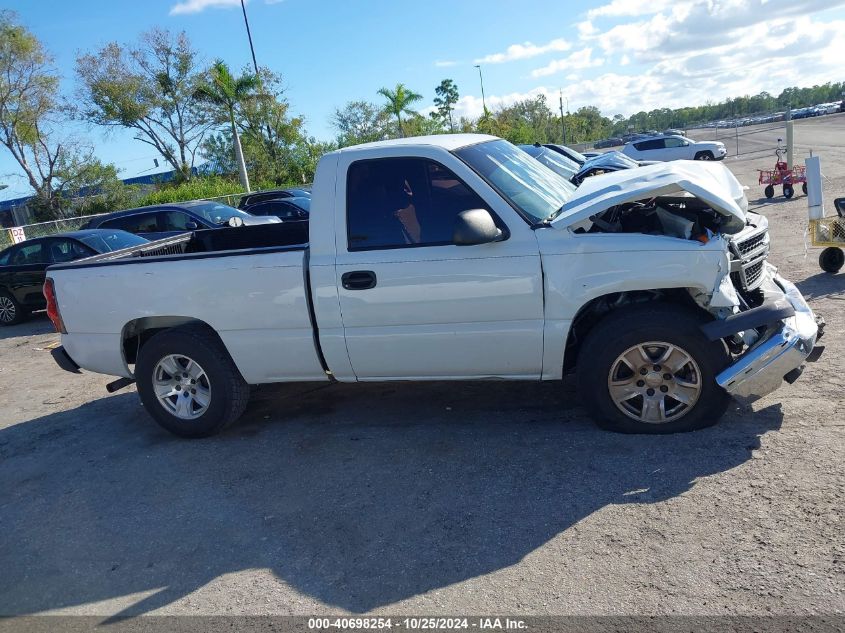 2007 Chevrolet Silverado 1500 Classic Work Truck VIN: 3GCEC14X87G243328 Lot: 40698254