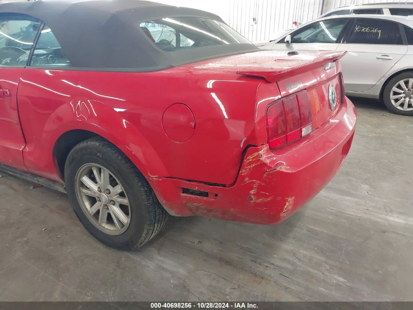 2007 Ford Mustang V6 Deluxe/V6 Premium VIN: 1ZVFT84N275353596 Lot: 40698256