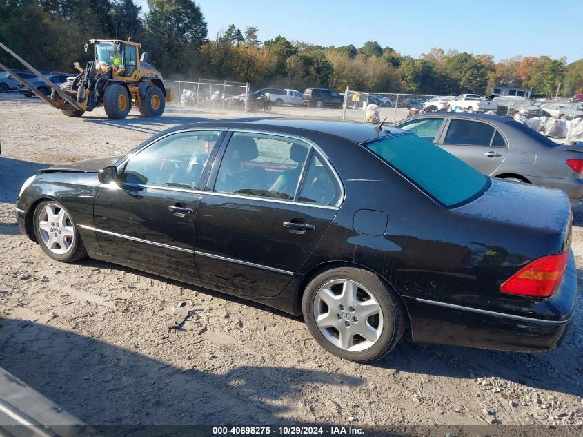 2001 Lexus Ls 430 VIN: JTHBN30F410002768 Lot: 40698275