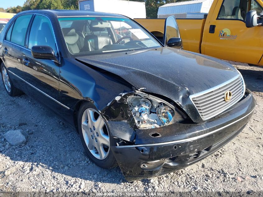 2001 Lexus Ls 430 VIN: JTHBN30F410002768 Lot: 40698275