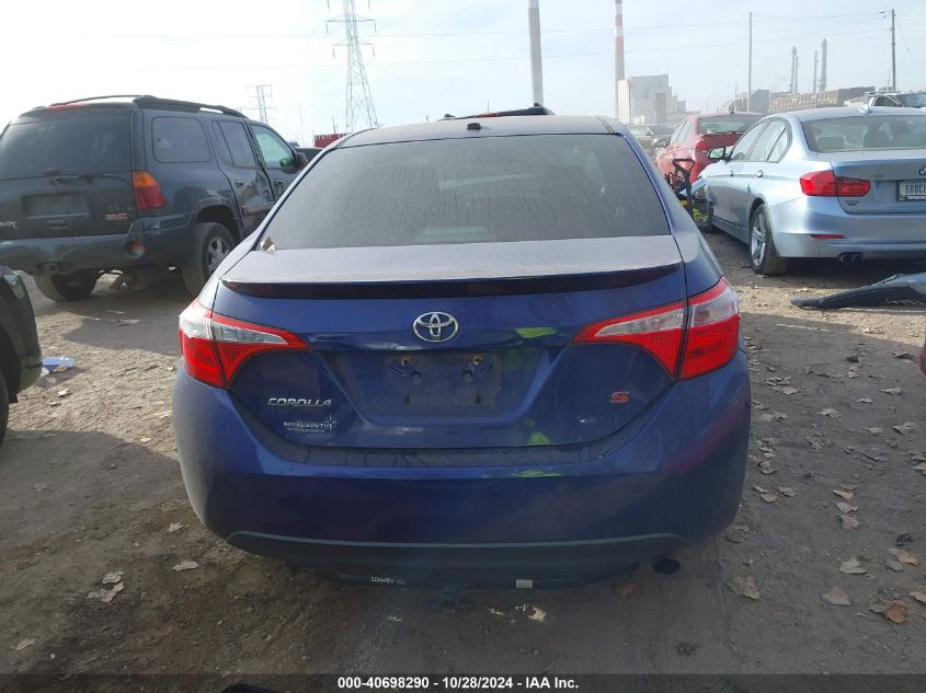 2014 Toyota Corolla S Plus VIN: 2T1BURHE8EC111166 Lot: 40698290