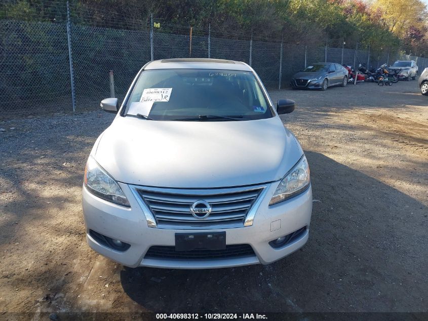 2013 Nissan Sentra Sl VIN: 3N1AB7AP1DL679209 Lot: 40698312