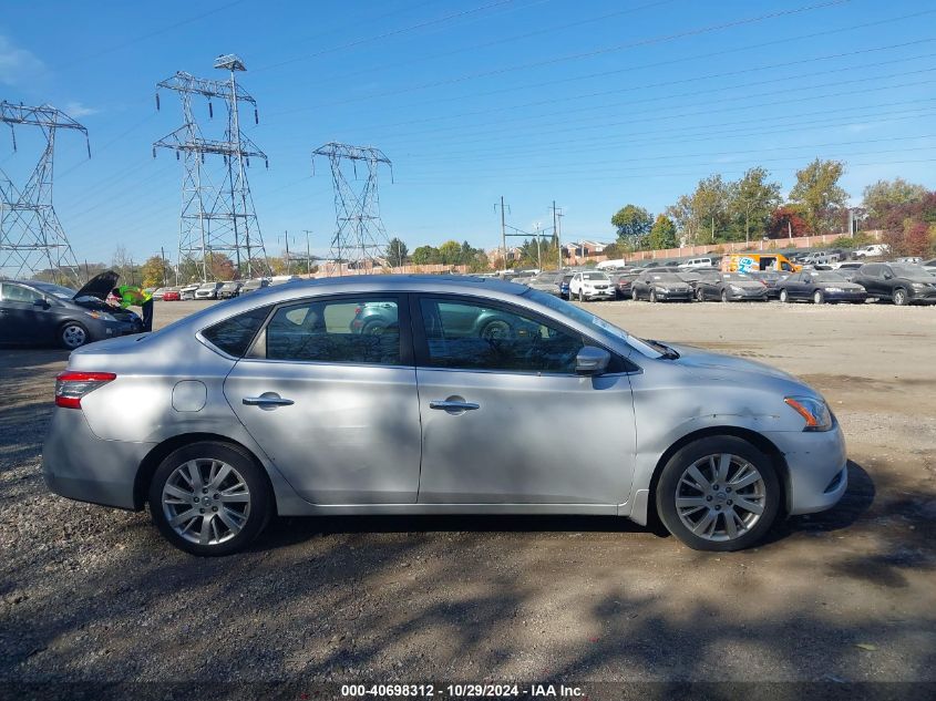 2013 Nissan Sentra Sl VIN: 3N1AB7AP1DL679209 Lot: 40698312