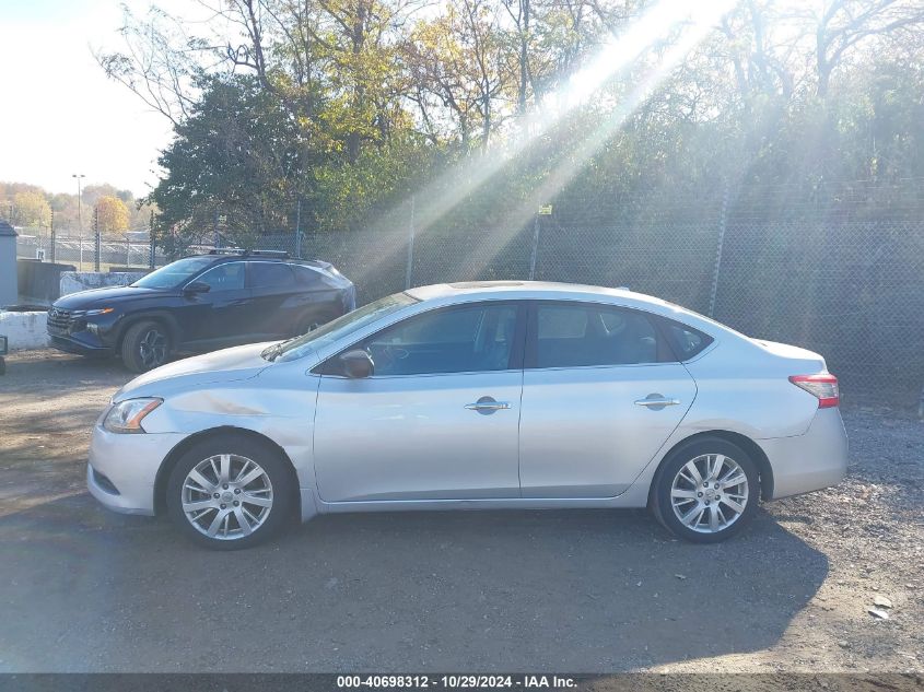 2013 Nissan Sentra Sl VIN: 3N1AB7AP1DL679209 Lot: 40698312