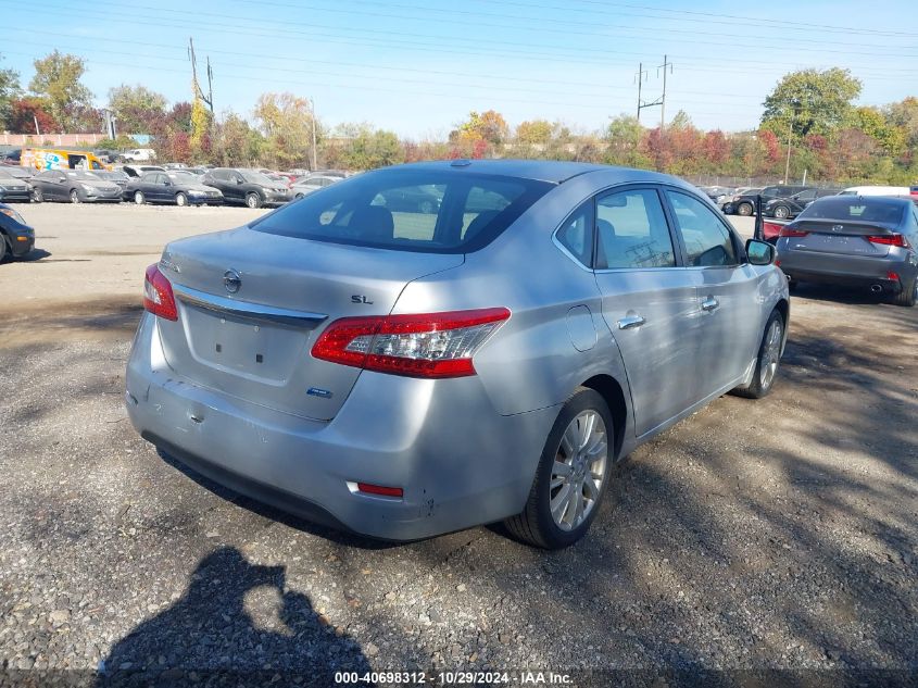 2013 Nissan Sentra Sl VIN: 3N1AB7AP1DL679209 Lot: 40698312