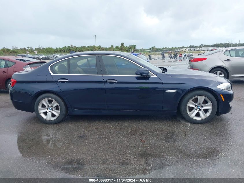 2011 BMW 528 I VIN: WBAFR1C58BC736566 Lot: 40698317