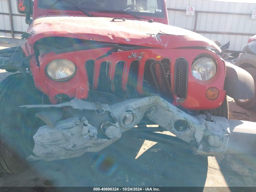 2010 Jeep Wrangler Unlimited Sport VIN: 1J4BB3H15AL150309 Lot: 40698324