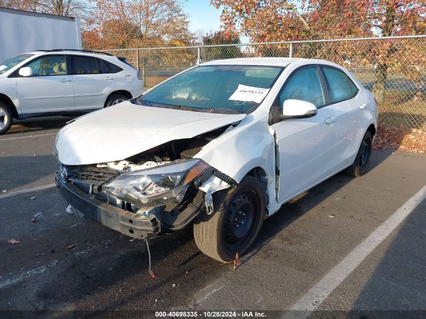 2016 Toyota Corolla S VIN: 2T1BURHE7GC500013 Lot: 40698335