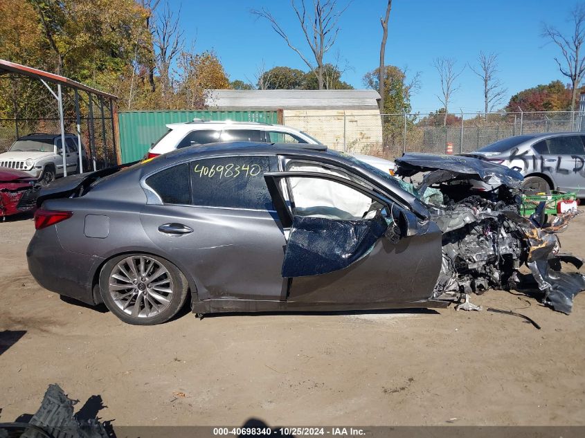 2021 Infiniti Q50 VIN: JN1EV7BP4MM707047 Lot: 40698340