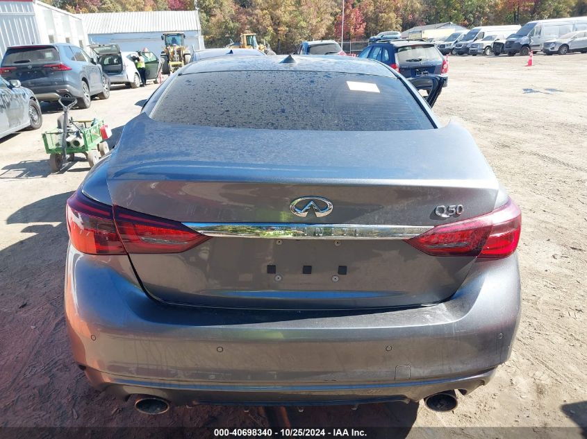 2021 Infiniti Q50 VIN: JN1EV7BP4MM707047 Lot: 40698340