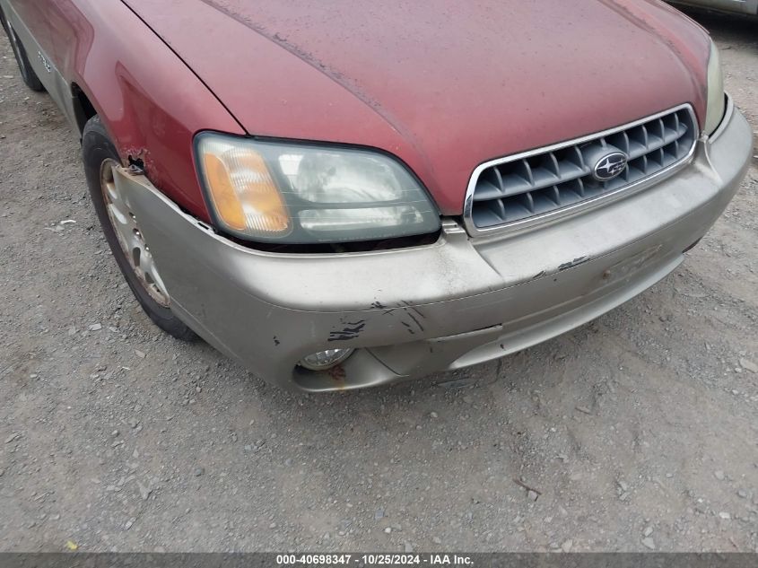 2004 Subaru Outback VIN: 4S3BH675347618996 Lot: 40698347