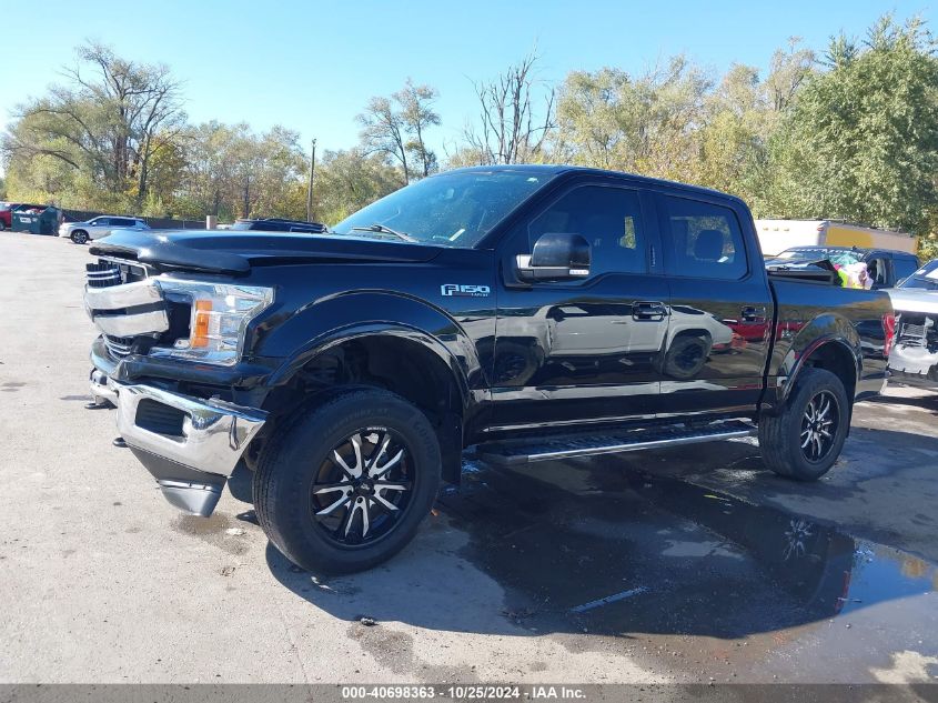 2018 Ford F-150 Lariat VIN: 1FTEW1E57JKD19092 Lot: 40698363