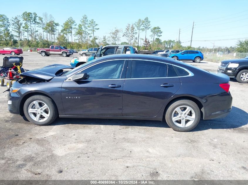 2022 Chevrolet Malibu Fwd Ls VIN: 1G1ZB5ST1NF206107 Lot: 40698364