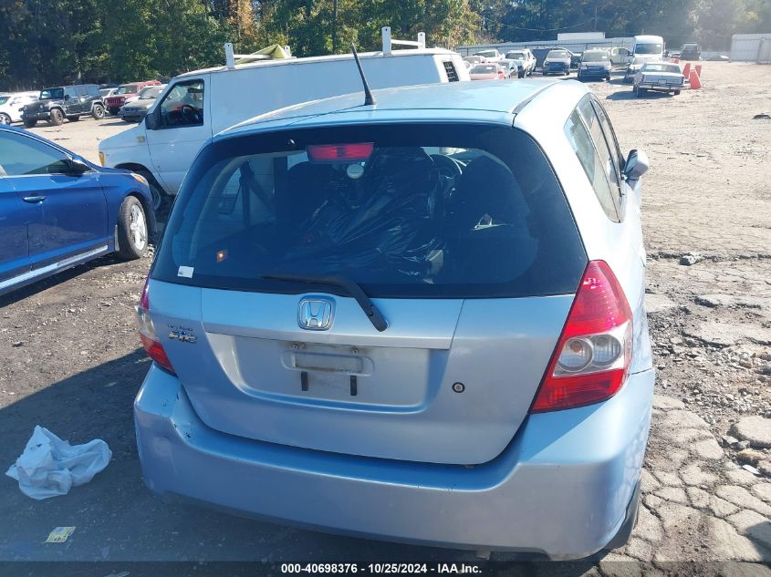 2008 Honda Fit VIN: JHMGD38478S035614 Lot: 40698376