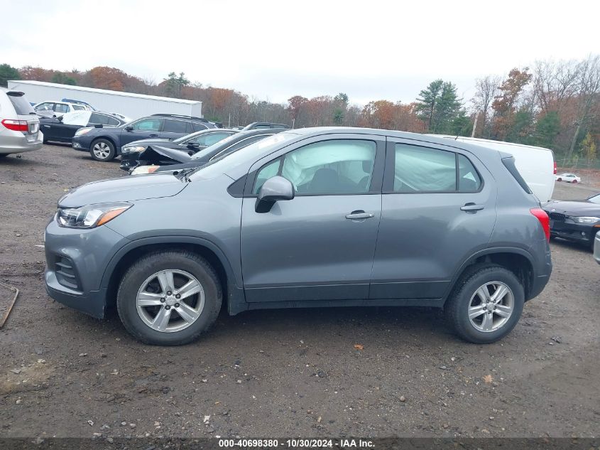 2020 Chevrolet Trax Awd Ls VIN: 3GNCJNSBXLL272365 Lot: 40698380