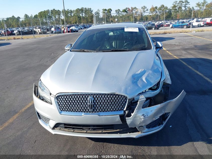 2017 Lincoln Mkz Reserve VIN: 3LN6L5E91HR637976 Lot: 40698385