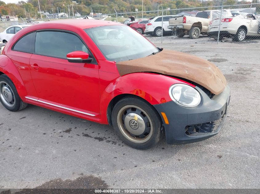 2012 VOLKSWAGEN BEETLE VIN: 3VWJP7AT0CM641164