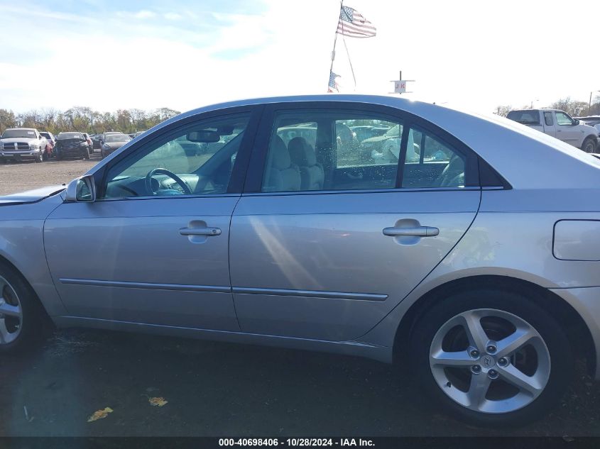 2007 Hyundai Sonata Limited/Se V6 VIN: 5NPEU46F87H223607 Lot: 40698406