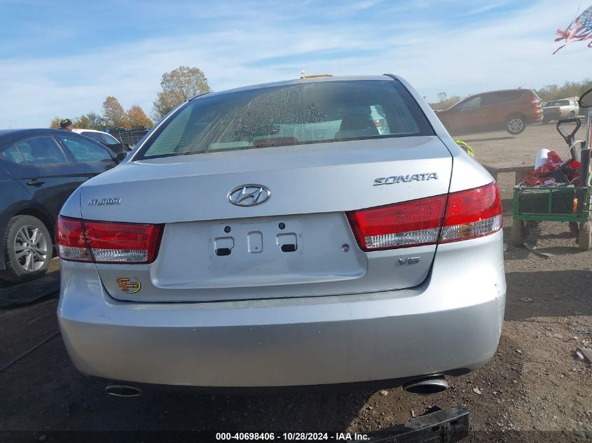 2007 Hyundai Sonata Limited/Se V6 VIN: 5NPEU46F87H223607 Lot: 40698406