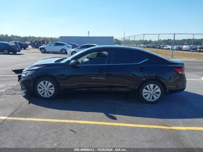 2021 Nissan Sentra S Xtronic Cvt VIN: 3N1AB8BVXMY250589 Lot: 40698412