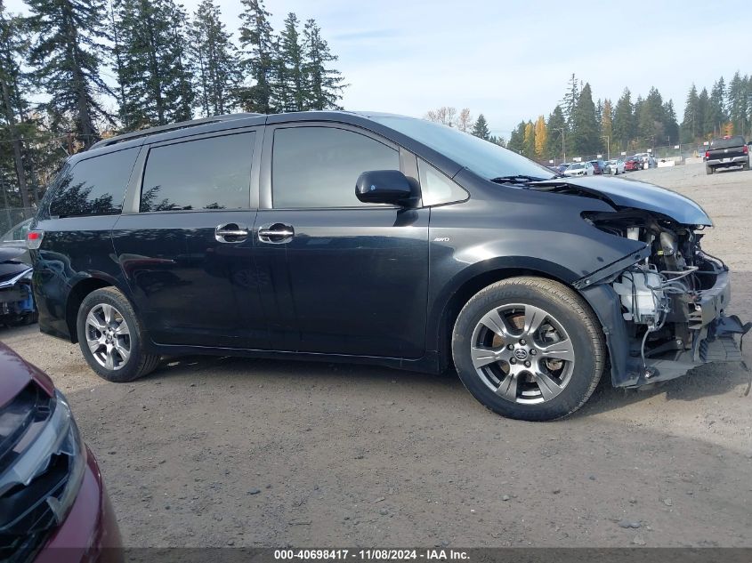 2020 Toyota Sienna Se/Se Premium VIN: 5TDEZ3DC2LS251377 Lot: 40698417