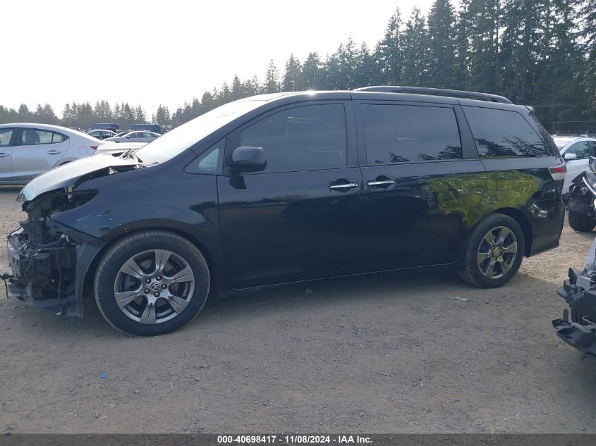 2020 Toyota Sienna Se/Se Premium VIN: 5TDEZ3DC2LS251377 Lot: 40698417