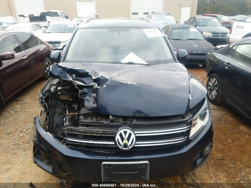 2012 Volkswagen Tiguan Se VIN: WVGAV7AX4CW514361 Lot: 40698461