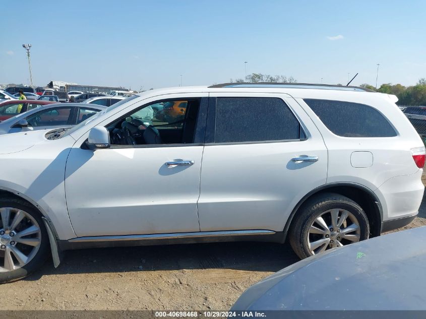 2013 Dodge Durango Crew VIN: 1C4RDHDG7DC539737 Lot: 40698468