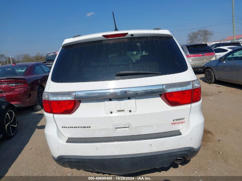 2013 Dodge Durango Crew VIN: 1C4RDHDG7DC539737 Lot: 40698468