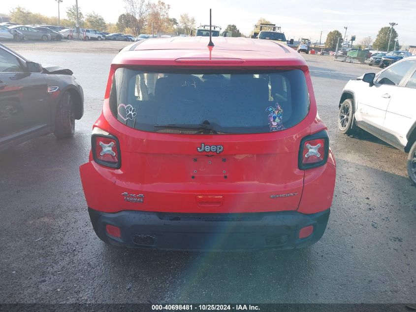 2018 Jeep Renegade Sport 4X4 VIN: ZACCJBAB7JPH78278 Lot: 40698481