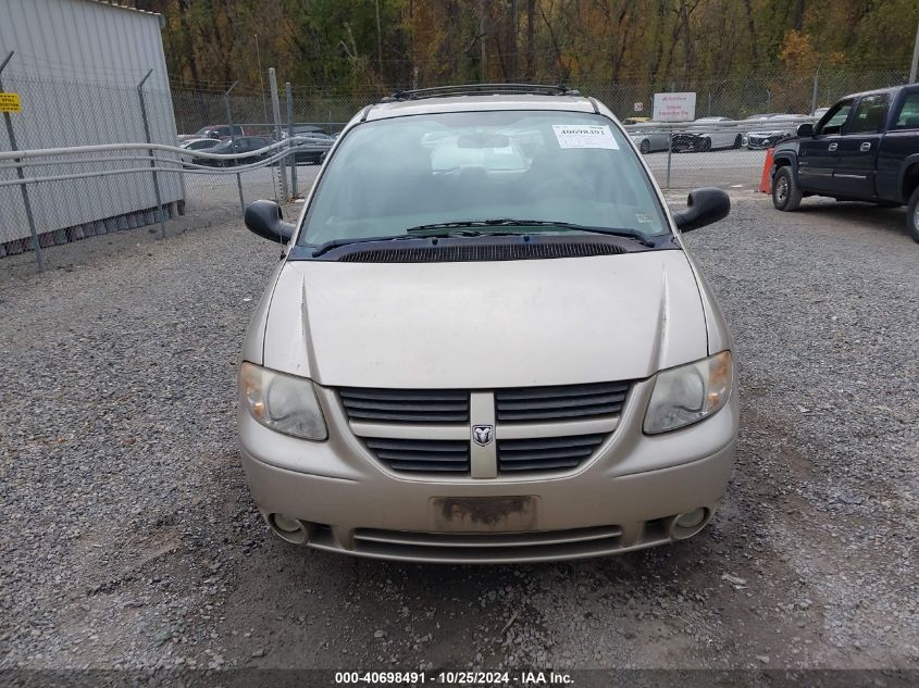 2005 Dodge Grand Caravan Sxt VIN: 2D4GP44L25R411986 Lot: 40698491