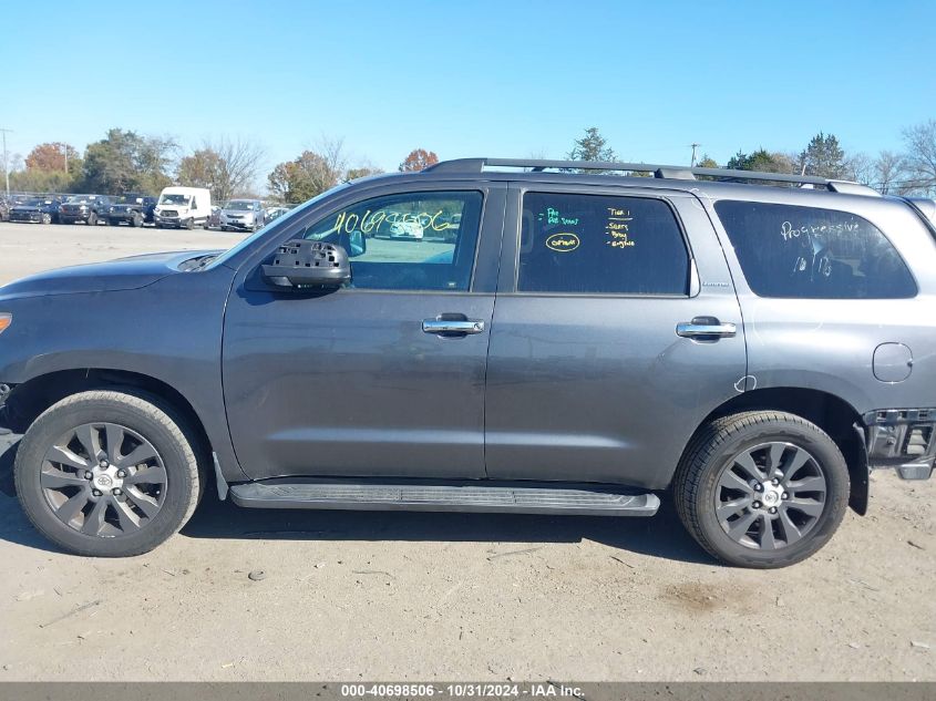 2013 Toyota Sequoia Limited 5.7L V8 VIN: 5TDJW5G11DS092124 Lot: 40698506