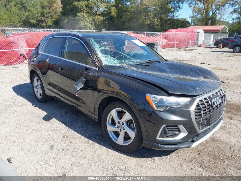 2020 Audi Q3 Premium 45 Tfsi Quattro Tiptronic VIN: WA1AECF39L1022788 Lot: 40698511