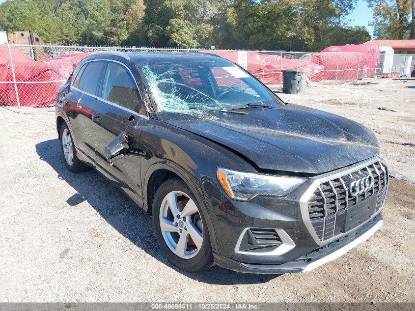 2020 Audi Q3 Premium 45 Tfsi Quattro Tiptronic VIN: WA1AECF39L1022788 Lot: 40698511