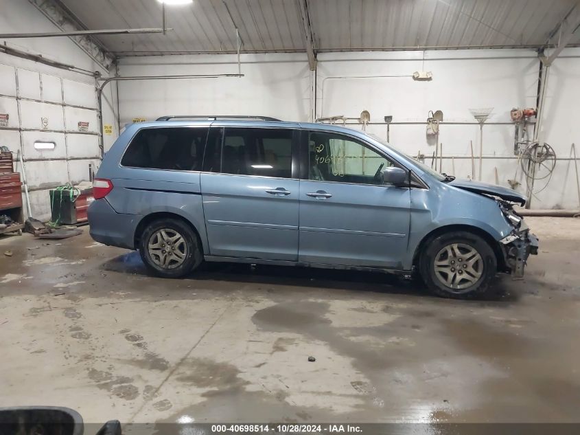 2006 Honda Odyssey Ex-L VIN: 5FNRL38676B058660 Lot: 40698514