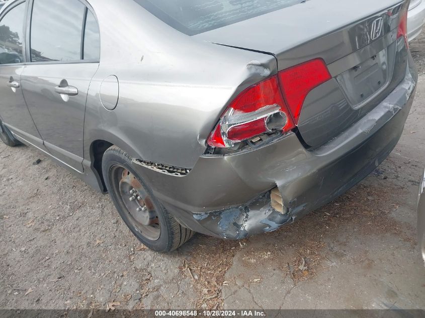 2008 Honda Civic Lx VIN: 2HGFA16578H340531 Lot: 40698548