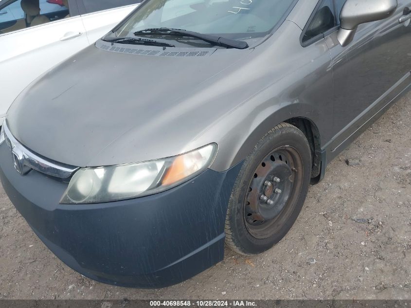 2008 Honda Civic Lx VIN: 2HGFA16578H340531 Lot: 40698548