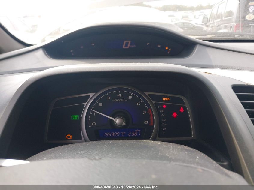 2008 Honda Civic Lx VIN: 2HGFA16578H340531 Lot: 40698548